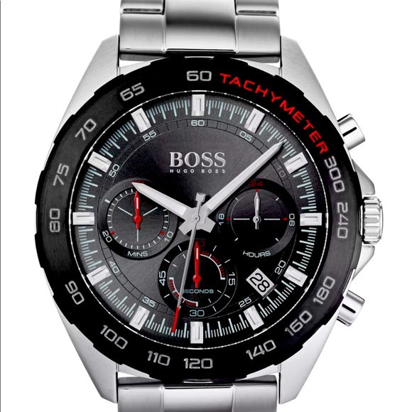 Hugo Boss Other - 💎NEW Hugo Boss Silver Mens Wristwatch intensity